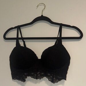 PINK Victoria's Secret Black Lace Bra